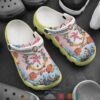 Versace Luxury Brand Flower Crocband Clog Shoes