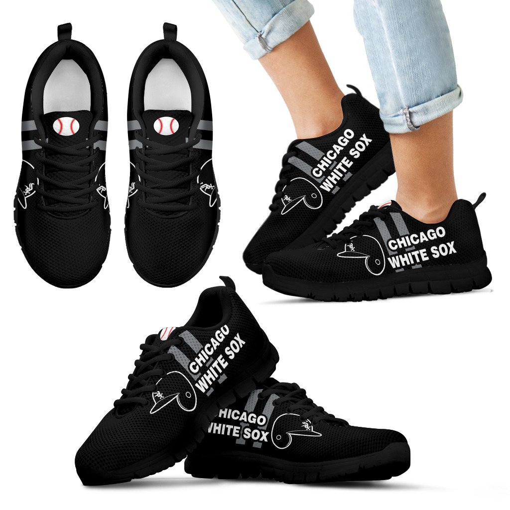 Vertical Two Line Mixed Helmet Chicago White Sox Sneakers Vertical Two Line Mixed Helmet Chicago White Sox Sneakers