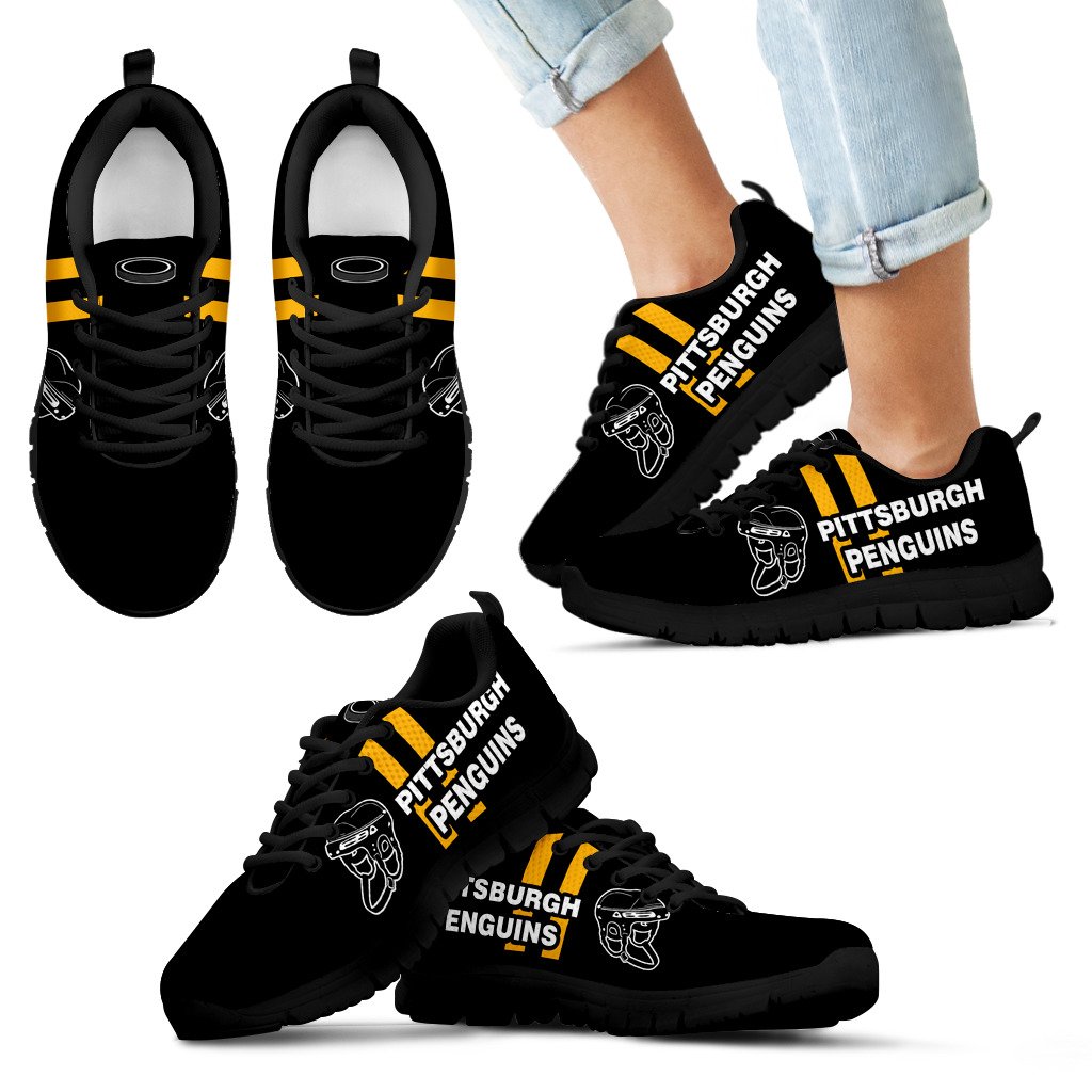 Vertical Two Line Mixed Helmet Pittsburgh Penguins Sneakers Vertical Two Line Mixed Helmet Pittsburgh Penguins Sneakers