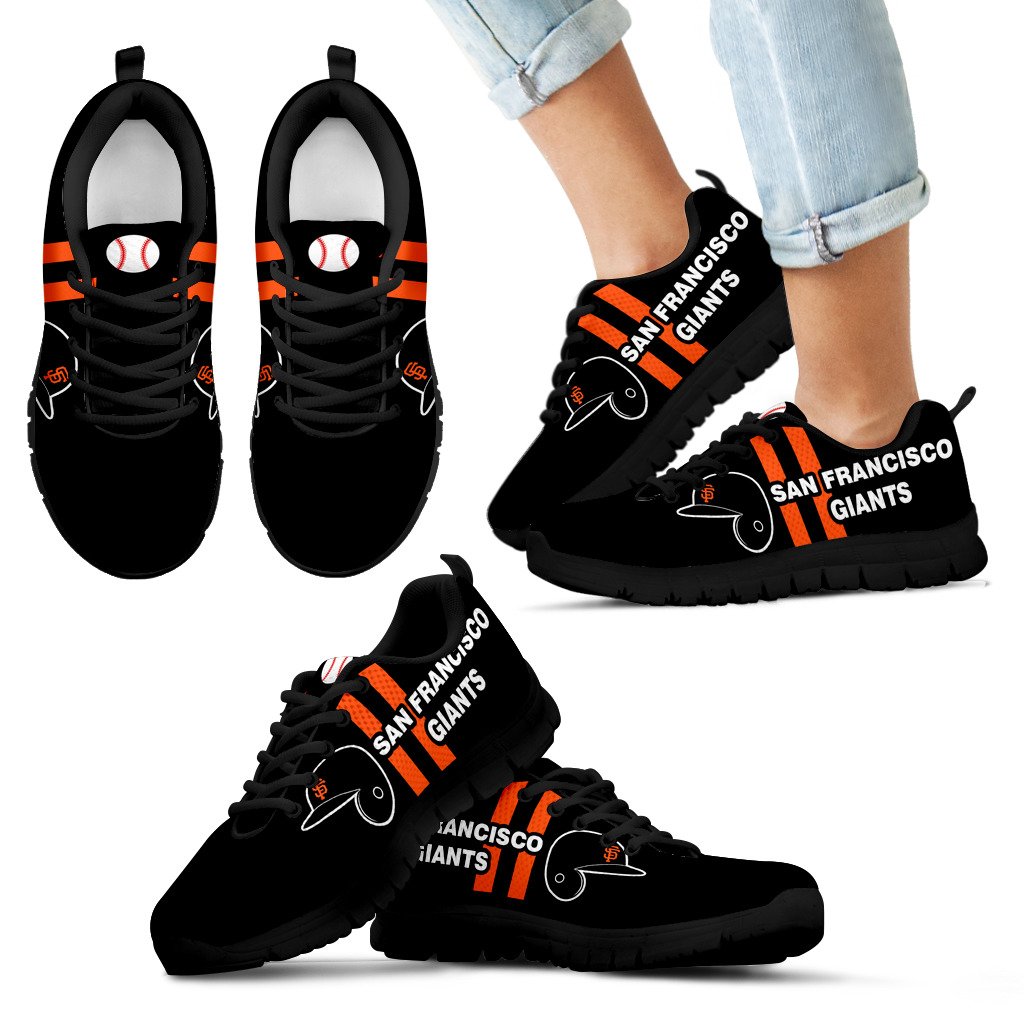 Vertical Two Line Mixed Helmet San Francisco Giants Sneakers Vertical Two Line Mixed Helmet San Francisco Giants Sneakers