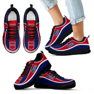 Vintage Color Flag Atlanta Braves Sneakers