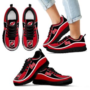 Vintage Color Flag New Jersey Devils Sneakers