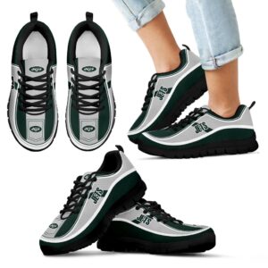 Vintage Color Flag New York Jets Sneakers