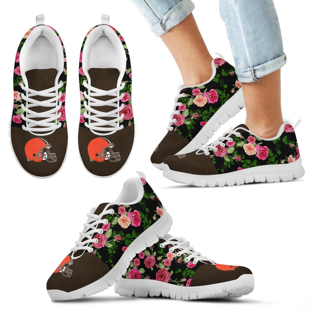Vintage-Floral-Cleveland-Browns-Sneakers-1