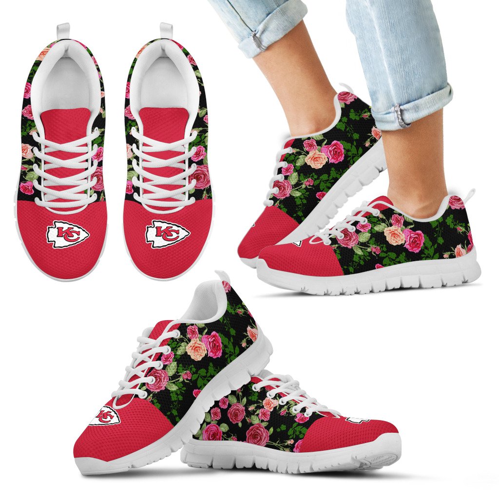 Vintage-Floral-Kansas-City-Chiefs-Sneakers-1