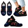 Vintage Floral New England Patriots Sneakers
