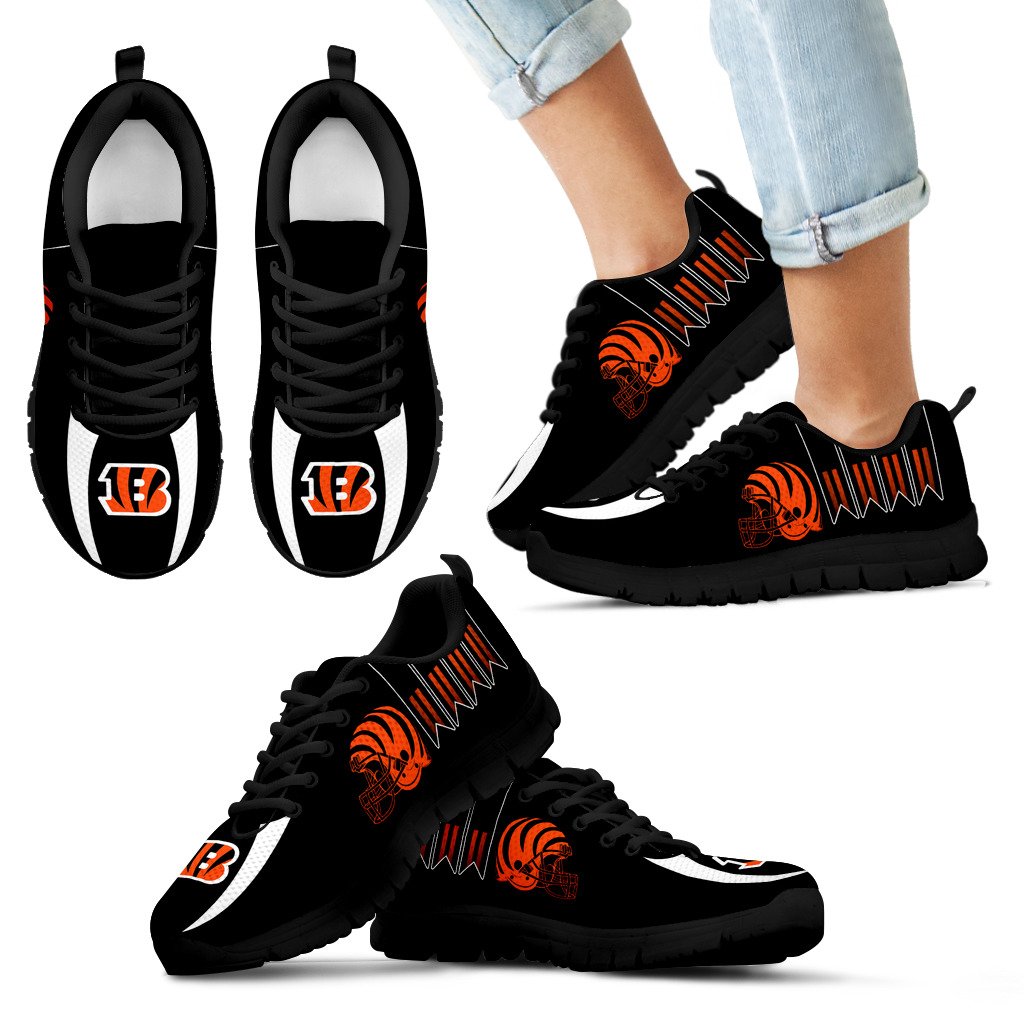 Vintage Four Flags With Streaks Cincinnati Bengals Sneakers Vintage Four Flags With Streaks Cincinnati Bengals Sneakers