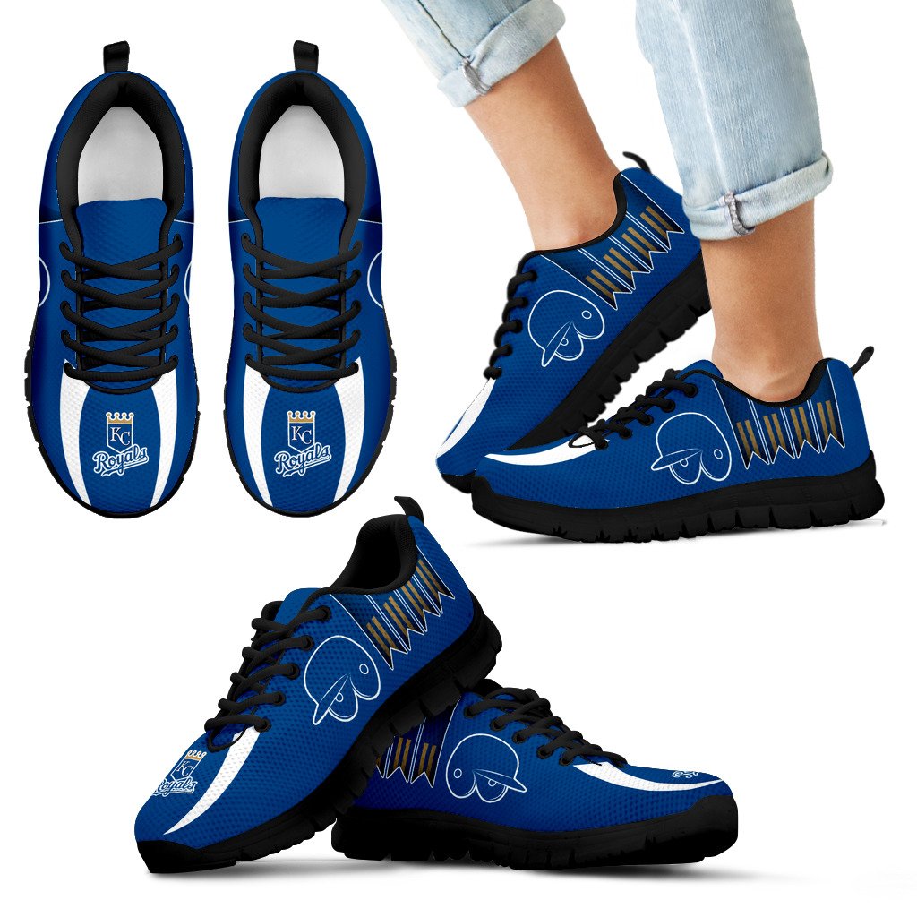 Vintage Four Flags With Streaks Kansas City Royals Sneakers Vintage Four Flags With Streaks Kansas City Royals Sneakers