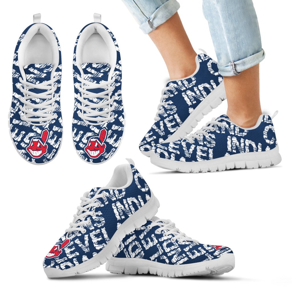 Vintage-Logo-Beautiful-Cleveland-Indians-Sneakers-V1-1
