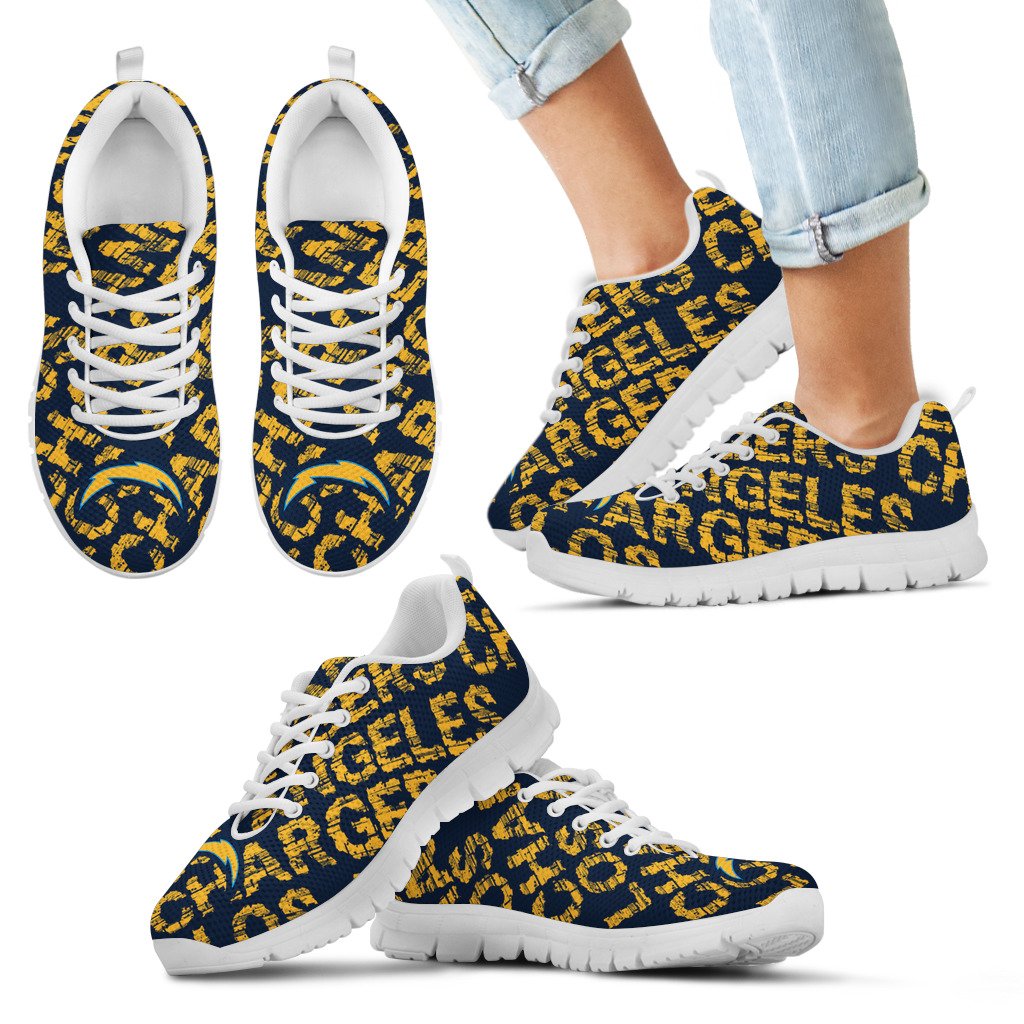 Vintage-Logo-Beautiful-Los-Angeles-Chargers-Sneakers-V2-1