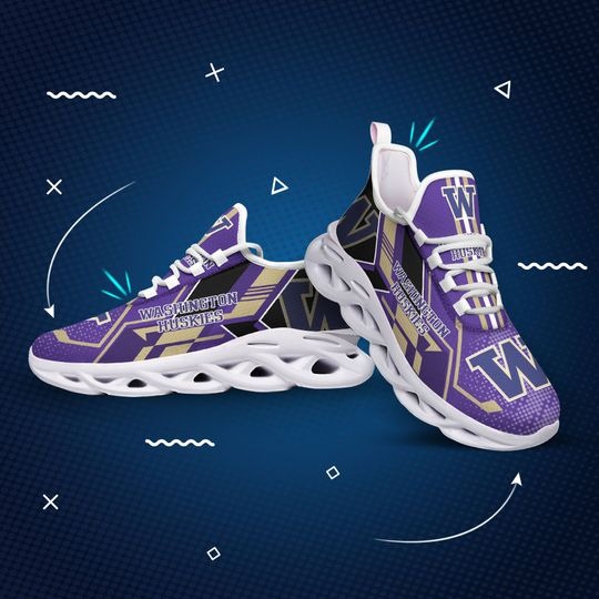 Washington Huskies Max Soul Clunky Shoes Washington Huskies Max Soul Clunky Shoes