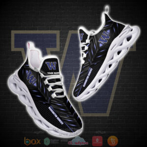 Washington Huskies Ncaa Personalized Clunky Max Soul Shoes