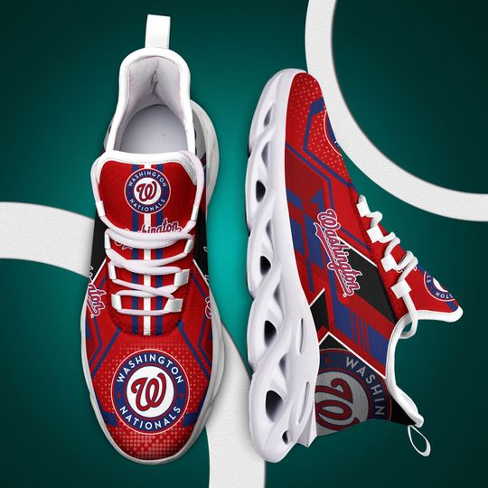 Washington Nationals Mlb Max Soul Clunky Shoes- Limited Edition Washington Nationals Mlb Max Soul Clunky Shoes- Limited Edition