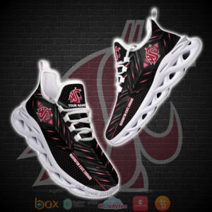 Washington State Cougars Ncaa Personalized Clunky Max Soul Shoes