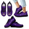 Wave Red Floating Pattern East Carolina Pirates Sneakers