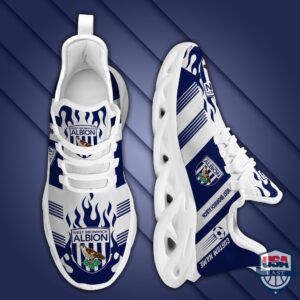 West Bromwich Albion Custom Name Max Soul Sneakers Running Shoes