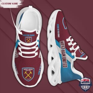 West Ham United Custom Name Max Soul Shoes