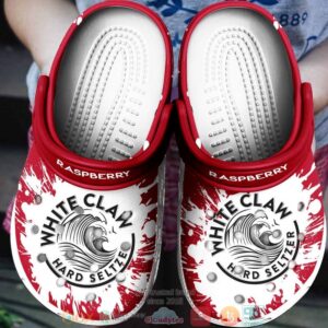 White Claw Hard Seltzer Drinking Crocband Clog Shoes