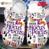 White Hocus Pocus Halloween Witch Crocs Classic Clog Shoes
