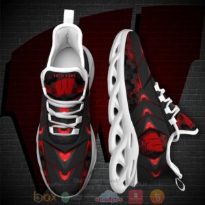 Wisconsin Badgers National Football League Personalized Clunky Max Soul Shoes