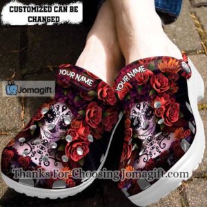 [Wonderful] Customized Beautiful Sugar Skull Crocs Gift