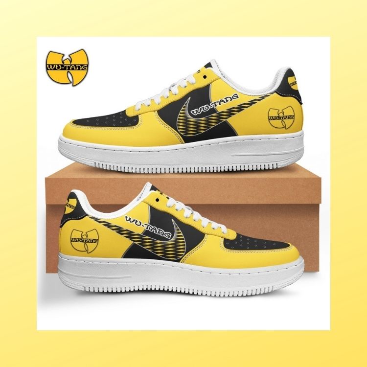 Wutang-Clan-Yellow-Nike-Air-Force-1-Shoes-1