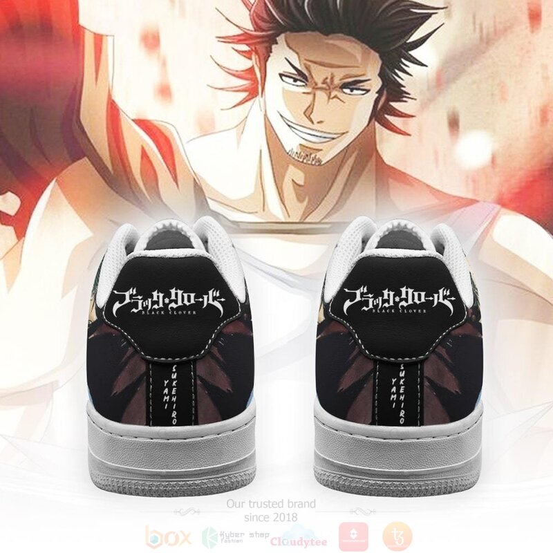 Yami Sukehiro Black Bull Knight Black Clover Anime Air Force Shoes Yami Sukehiro Black Bull Knight Black Clover Anime Air Force Shoes