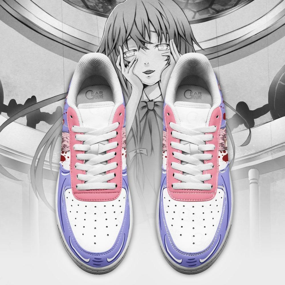 Yuno Gasai Anime Future Diary Air Force Shoes Yuno Gasai Anime Future Diary Air Force Shoes