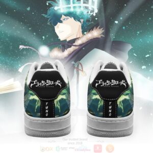 Yuno Golden Dawn Magic Knight Black Clover Anime Air Force Shoes